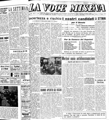 voce misena 21 - 1958