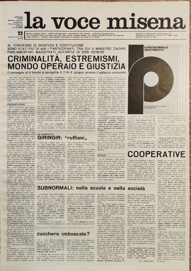 voce misena 22 - 1974