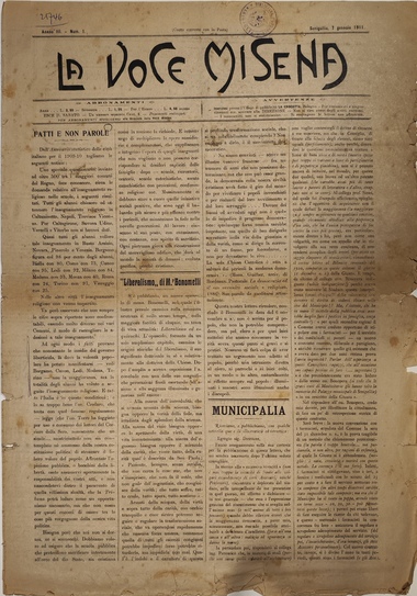 voce misena speciali - 1911